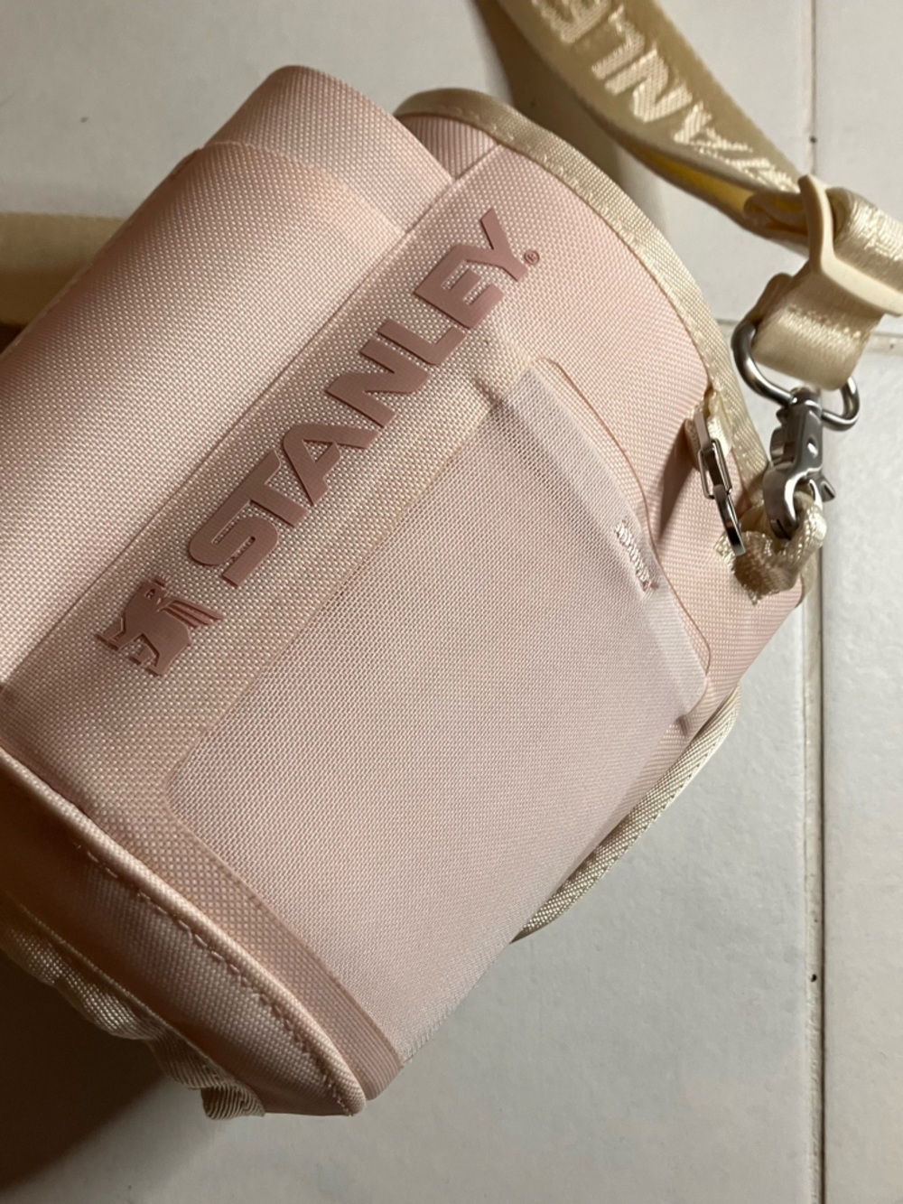 Stanley Pink Crossbody water bottle Bag - Compact Carry